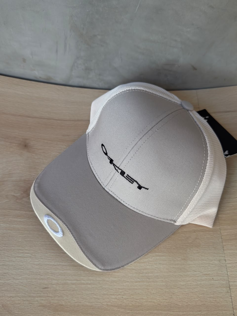 Gray helmet for bikers